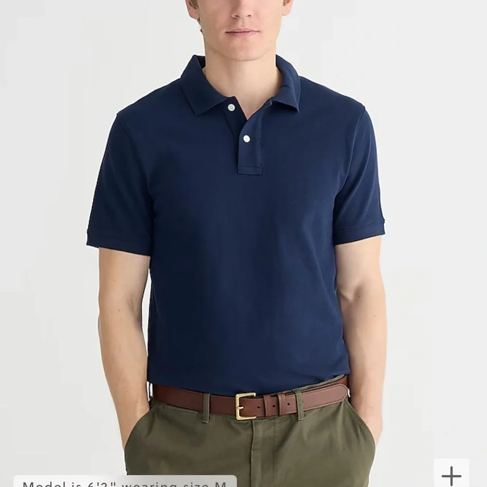 J. Crew Classic piqué polo shirt BE239